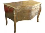 Casa Padrino Cassettone Barocco Oro 130 Cm - Realizzato A Mano In Legno Massiccio - Edizione Limitata