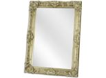 Casa Padrino Specchio Barocco Argento 79 X H. 109 Cm - Specchio Armadio - Specchio Soggiorno - Mobili Barocchi