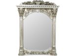 Casa Padrino Specchio Da Parete Barocco Argento 90 X H. 115 Cm - Specchio In Stile Barocco Arredamento Antico