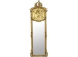 Casa Padrino Specchio Barocco Oro Antico 55 X H. 175 Cm - Specchio Da Parete In Stile Antico Fatto A Mano - Specchio A Figura Intera - Specchio Per Armadio - Specchio Per Soggiorno - Mobili In Stile Barocco