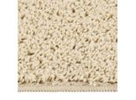 Vidaxl Tappeto Shaggy Crema 200X290 Cm Antiscivolo