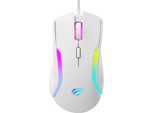 Havit MS1033, Destro, Ottico, Usb Type-A, 8000 Dpi, Bianco