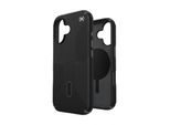 Speck Presidio2 Grip Clicklock & Magsafe - Custodia Per Iphone 16 (Nero / Grigio Ardesia / Bianco)
