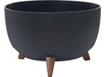 Fioriere Siena Garden Oslo Stripe Look Antracite, 40 X 20,5 Cm