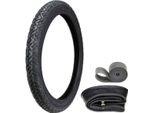 Pneumatici Veerubber VRM087 2.25-16 (2 1/4 X 16) 38J Tt + Camera D'aria + Nastro Per Cerchioni