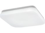 Rabalux Plafoniera Led Bianca Lowar Quadrata 240X240Mm 12W IP44 Cct 77134