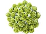 Rosen Aperto 20Mm 50Pcs Scrapbooking Fiori Di Carta Di Gelso Fiori, Verde
