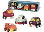B. Toys Wheeee-Is Soft Car - Set Di 4 Macchinine