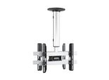 Montaggio A Soffitto Tv Cm Argento A. 62 X L. 42 X P. 12 Cm