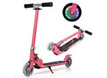 Monopattino Per Bambini Costway Con Ruote A Led, Monopattino Da Città Regolabile In Altezza, Monopattino Per Bambini Da 4+, Monopattino Per Bambini, Monopattino Per Bambini E Ragazze