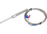 Filettatura M8 PT100 Resistore Di Platino Termocoppia Sonda Da 50 Mm Sensore Di Temperatura A Filo 0-400�� (2 M)