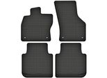 Tappetini In Gomma Adatti Per Skoda Kodiaq (Dal 2017) Set Di Tappetini In Gomma Neri + Stopper