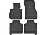 Tappetini In Gomma Adatti Per Bmw X1 F48 (Dal 2015) Set Di Tappetini In Gomma Neri + Stopper