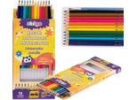 Set Di 12 Matite Acquerellabili Con Pennello: Scoprite Un Mondo Di Colori E Creatività! Perfetto Per Gli Artisti Di Tutte Le Età!