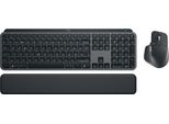 Logitech Mx Keys S Combo - Senza Fili - Rf Wireless + Bluetooth - Interruttore A Forbice - Qwerty - Led - Grafite