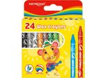 Pastelli A Cera Keyroad 24 Pezzi (8 Mm)