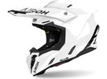 Casco Da Motocross Airoh Twist 3 Bianco Lucido Taglia L