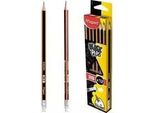 Matita Con Gomma Nera 2B (12 Pezzi) Maped