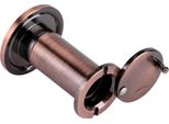 Sicurezza Domestica Vetro Ottico Visore Per Porte Grandangolare Visore Per Porte (Bronzo Rosso)