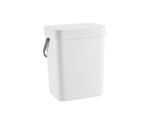 Piccola Compostiera Da Cucina, 3 L, Bidone Per Rifiuti Da Cucina, Bidone Per Piano Di Lavoro Domestico Con Coperchio Per Compostiera Per Rifiuti