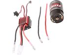 Esc, Esc Spazzolato, Motore Spazzolato Rc, Regolatore Elettronico Di Velocità, Motore Auto Rc, Accessori Rc