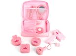 Giocattolo Make-Up, Giocattolo Cosmetico, Giocattolo Make-Up Per Ragazze, Giocattolo Make-Up In Legno, Regalo Giocattolo Cosmetico
