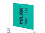 Quaderno Incollato A4/48K Linea 1918 Verde Milano