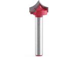 Gambo Da 6 Mm, Incisione 3D Cnc, Scanalatura A V, Punta Ad Ago, Fresa, Utensile Da Intaglio Per La Lavorazione Del Legno (16 Mm)
