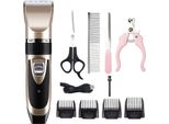 Inf Tagliacapelli Professionale Per Animali Domestici - Kit Cordless Ricaricabile