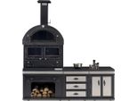 Cucina Da Esterno In Acciaio Inox In Nero Moderna E Resistente
