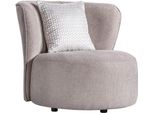 Poltrona Beige Club Lounge Designer Lehn Poltrona Moderna 1 Posto Imbottita