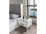Tavolino Da Letto In Legno Bianco Camera Da Letto Moderna Tavolino Compatto