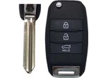 Inf Guscio Di Ricambio Per Chiave Auto Hyundai Kia 3 Pulsanti, Lama Destra