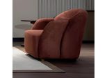 Poltrona Club Sedia Reclinabile Lounge Chair Comfort Moderno Elegante