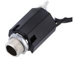 Luckdano Pickup Per Chitarra Acustica, Pickup Piezoelettrici Per Chitarra Con Spina Da 6,35 Mm Chitarra Acustica Controllo Passivo Di Tono E Volume Eq Equizer Preamplificatore Amplificatore Piezo Tuner
