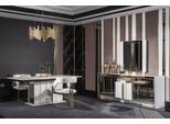 Gruppo Credenza Specchio Cassettiera Legno Di Alta Qualità Sala Da Pranzo Moderna Design Bianco