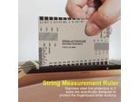 Indicatore Dell'azione Delle Corde, Pratico Strumento Anti-Chitarra In Acciaio Inossidabile, Non Facile Da Danneggiare Lavorazione Fine Per Chitarra Basso