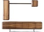 Tv Lowboard 2X Armadio A Muro Credenza Soggiorno Marrone Lusso Mensola A Muro Alta Qualità
