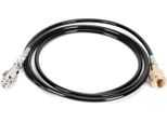 100In CGA320 CO2 Bombola Ricarica Soda Adattatore Tubo Kit Accessori Nero