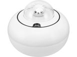Mini Umidificatore Gatto Carino Scultura Portatile Silenzioso Umidificatore D'aria Da Tavolo Per Casa Ufficio Usb Plug In Bianco