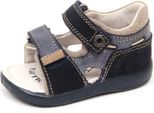 E7664 Sandalo Bimbo Blue/Beige Falcotto Scarpe Primi Passi Shoe Baby Boy