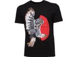 6115Y T-Shirt Uomo Neil Barrett Slim Fit Maglia Black