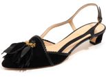 F9670 Sandalo Donna Black Tod’S Scarpe Leather/Suede Shoe Woman