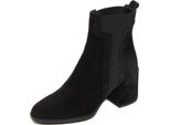 G2976 Tronchetto Donna Tod's Black Suede Ankle Boot Woman