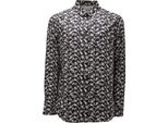 4160AE Camicia Uomo Paolo Pecora Cotone Black/White Shirt Man