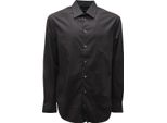 L1643 Camicia Uomo Emporio Armani Modern Fit Man Shirt Black