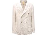 1765Av Giacca Doppiopetto Martin Zelo Man Linen Jacket