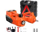 Kraft&Dele | Martinetto Idraulico Elettrico Per Auto, 5T, 155-450MM, 12V, Chiave Per Dadi Ruota, Cilindro Idraulico Del Martinetto Elettrico Per Auto, Martinetto Idraulico Per Auto Con Pompa A Mano