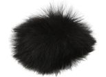 Parabrezza Lavalier Per Microfono, Parabrezza In Pelliccia, Copertura Per Bavero, 0,5 Cm, Nero