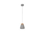 Eglo 95525 Tarega Lampada A Sospensione In Legno Marrone Grigio